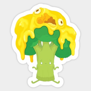 Cheesy Broccoli Sticker